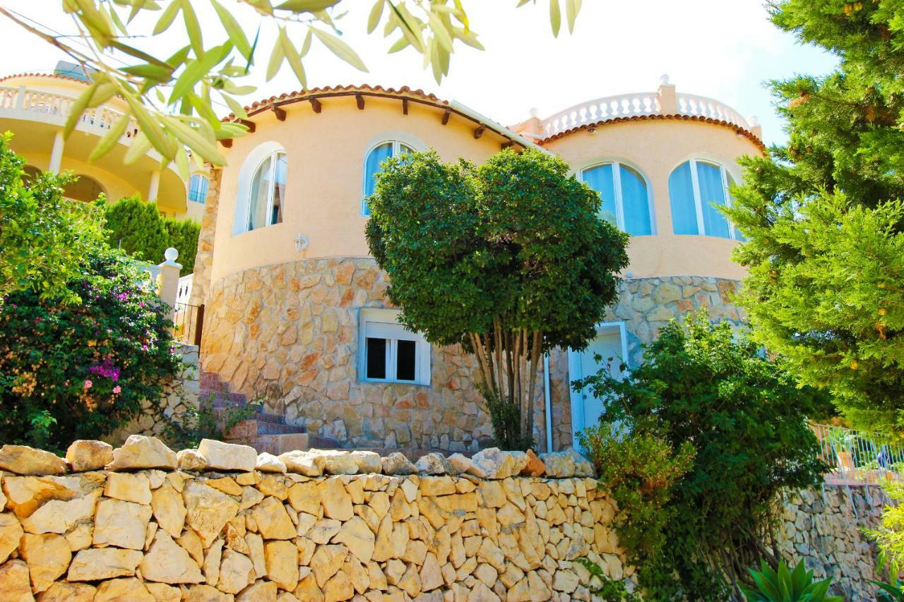 Villa Spartacus - Piscina Privada Y Vistas Al Mar Calpe Bagian luar foto