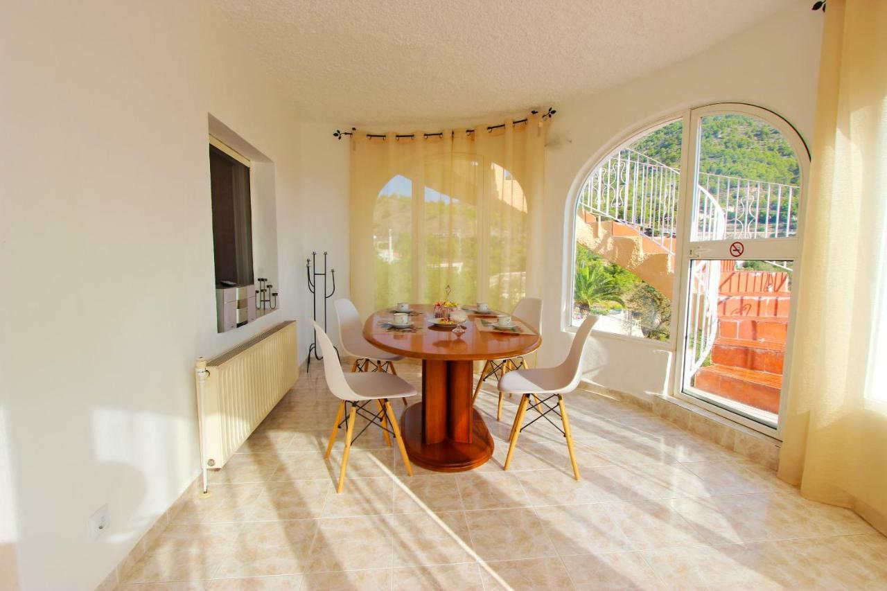 Villa Spartacus - Piscina Privada Y Vistas Al Mar Calpe Bagian luar foto