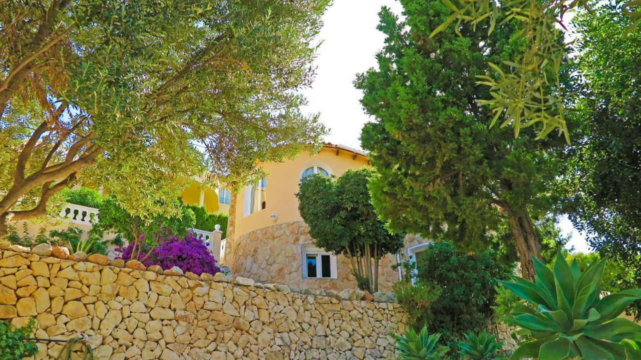 Villa Spartacus - Piscina Privada Y Vistas Al Mar Calpe Bagian luar foto
