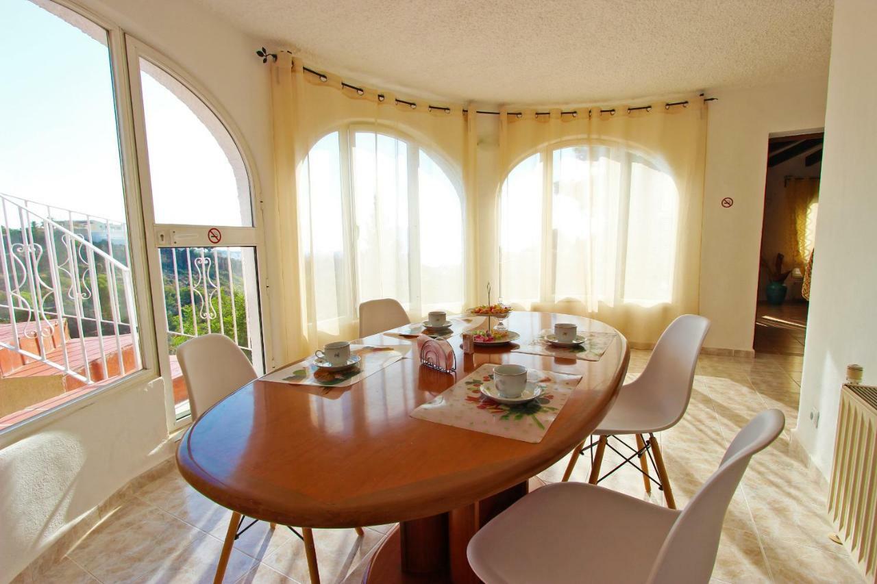 Villa Spartacus - Piscina Privada Y Vistas Al Mar Calpe Bagian luar foto